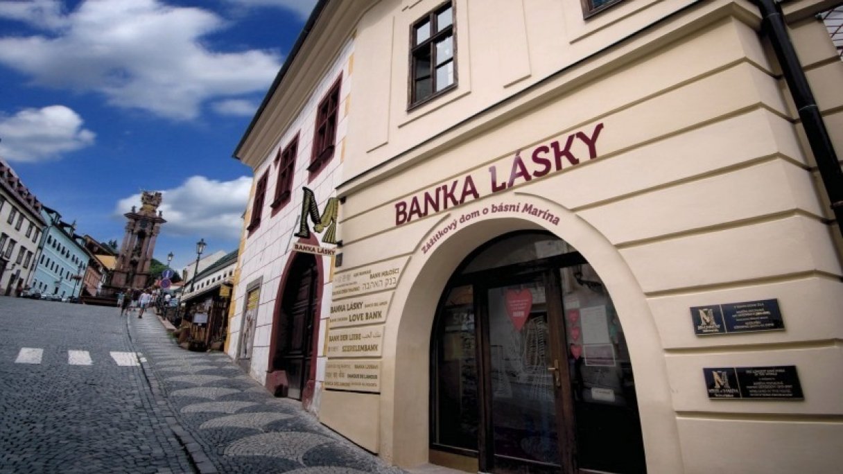 Banka Lásky Banská Štiavnica źródło: https://www.facebook.com/EpicentrumLasky