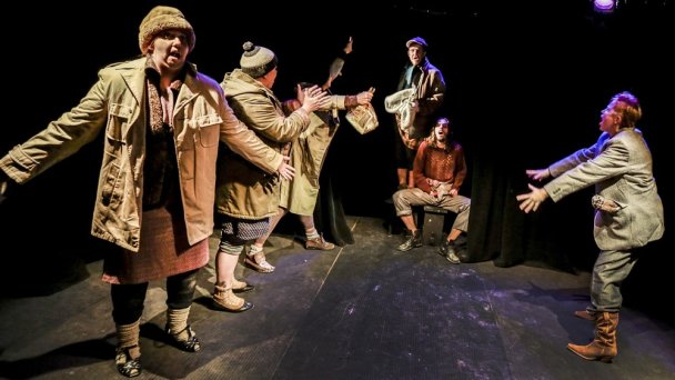 Foto z inscenácie Blaho Uhlár a kolektív DISK Obolus Autor: Ctibor Bachratý