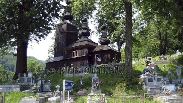 Drewniana Świątynia Ochrony Presv. Burmistrzowie Hunkovce 3 źródło: https://www.muzeum.sk/dreveny-kostol-hunkovce.html