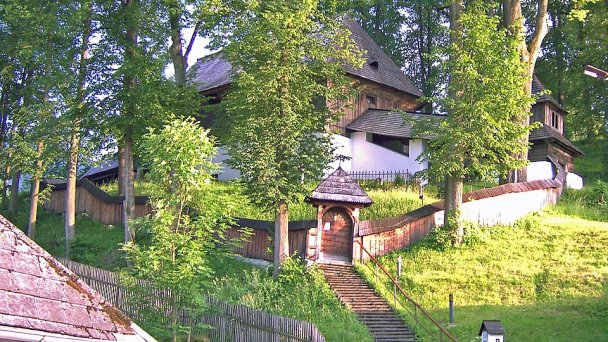 Artikulárny evanjelický kostol Leštiny Autor: Wulf-Helmbrecht Ullmann źródło: https://upload.wikimedia.org/wikipedia/commons/thumb/e/ec/Artikularkirche_Lestiny.jpg/800px-Artikularkirche_Lestiny.jpg
