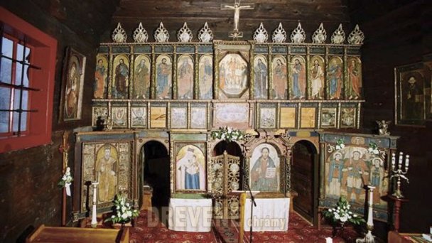 Kościół św. Michał Archanioł Šemetkovec 2 źródło: http://www.drevenechramy.sk/drevene-chramy/svidnik-a-okolie/semetkovce/