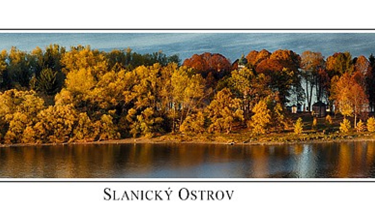 Slanický ostrov Autor: Filiphrkel źródło: https://upload.wikimedia.org/wikipedia/commons/e/e0/Panorama_Slanick%C3%BD_ostrov_umenia.jpg