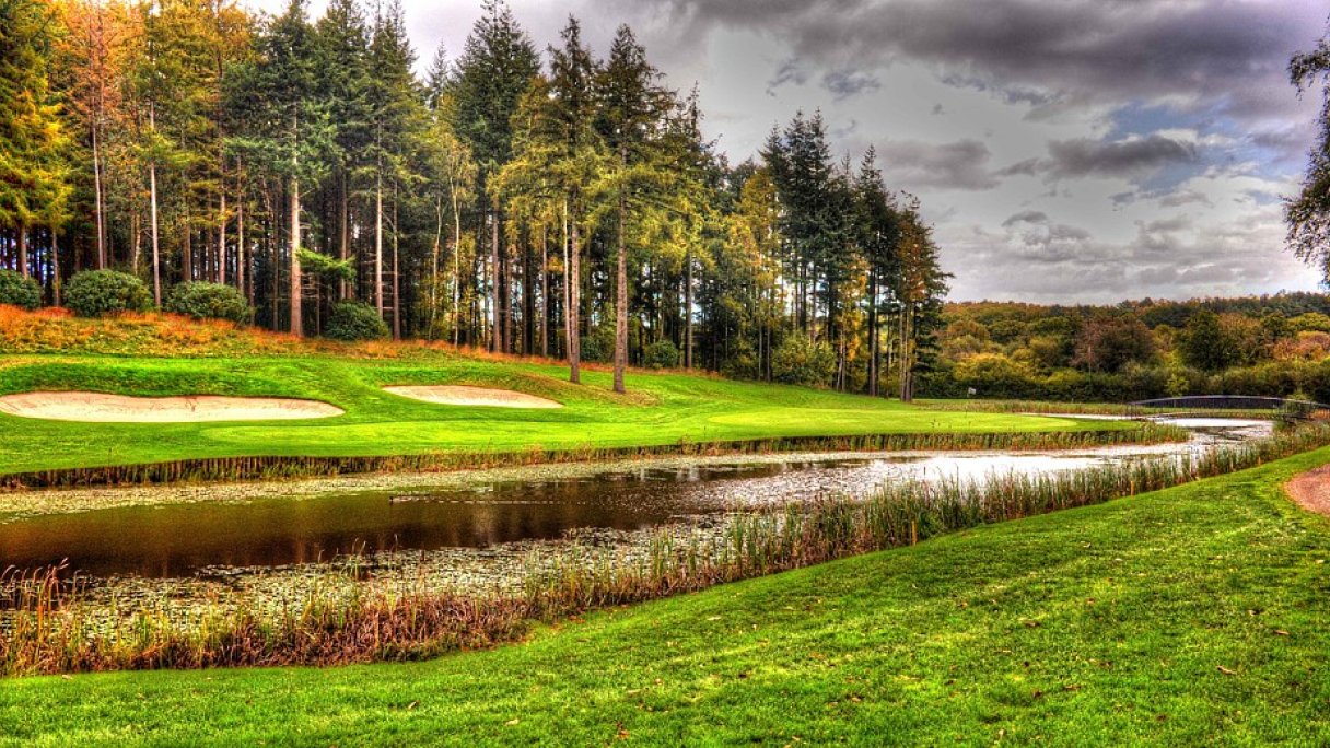 RED OAK Golf Club Autor: Piktour UK źródło: https://www.flickr.com/photos/nevillewootton/37826986706/sizes/l/