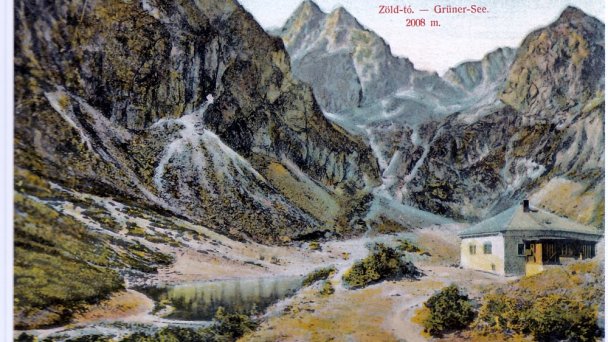 Chata pri Zelenom Plese Autor: Unknowl, neuvedený, neznámy, very old postcard – Book Tatry- Staré pohľadnice rozprávajú. źródło: https://upload.wikimedia.org/wikipedia/commons/3/38/Chata_pri_Zelenom_plese.jpg Chata pri Zelenom Plese Autor: Unknowl, neuvedený, neznámy, very old postcard – Book Tatry- Staré pohľadnice rozprávajú. źródło: https://upload.wikimedia.org/wikipedia/commons/3/38/Chata_pri_Zelenom_plese.jpg