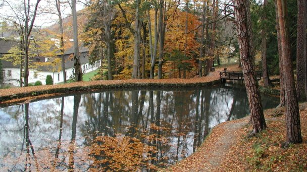 Kaštieľ Svätý Anton- park