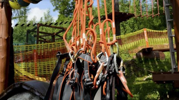 Park linowy wiewiórek Štrbské Pleso 2