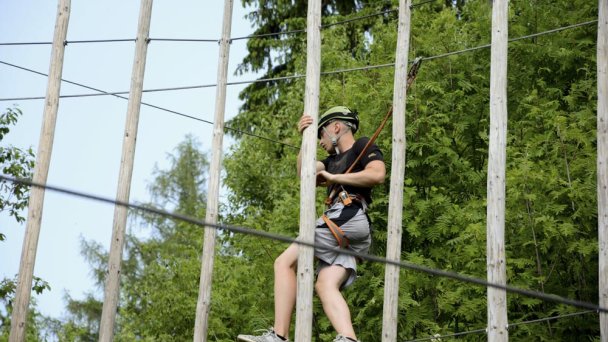 Park linowy wiewiórek Štrbské Pleso 5