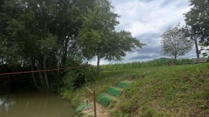 Žilinský Baťov kanál, plavby na člnoch po biokoridore pri Vodnom diele 6