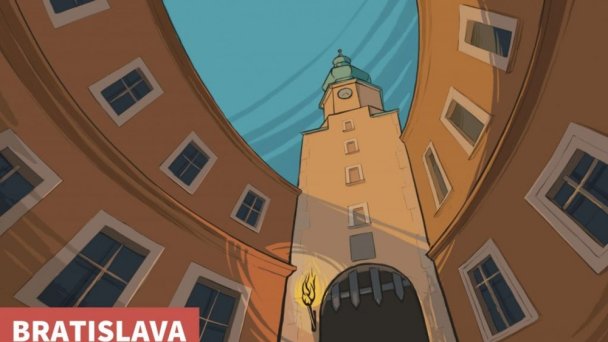 Hra  V zajatí štyroch brán Autor: Foto prevádzkovateľa atrakcie źródło: www.podklobukom.sk
