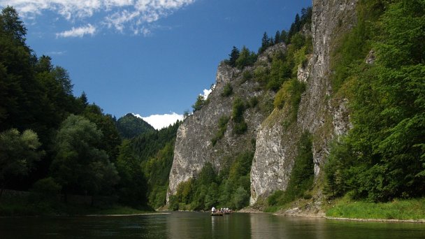 Prielom Dunajca Autor: Edgars En. źródło: https://www.flickr.com/photos/49773542@N07/9508943453/sizes/l/