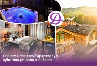 Ekskluzywne Chalets De Luxe w Tatrach Niskich z kolejkami linowymi i parkami wodnymi w cenie