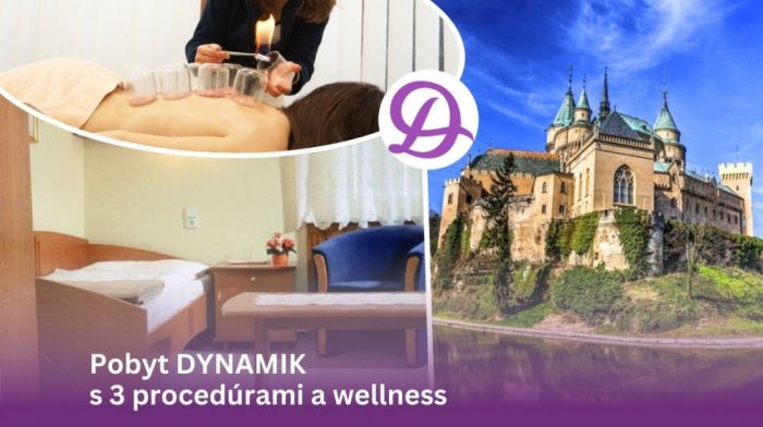 Pobyt uzdrowiskowy DYNAMIK z 3 zabiegami dziennie i dostępem do wellness lub basenu