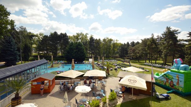 Vonkajší bazén Hotela Splendid