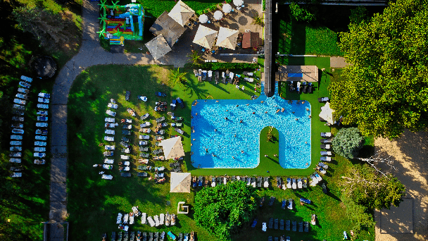 Vonkajší bazén Hotela Splendid 5