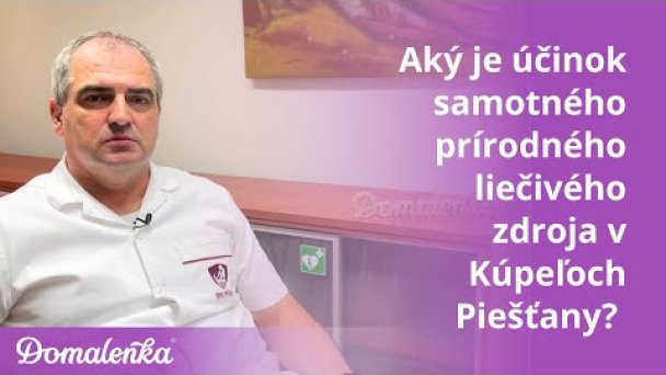 Aký je účinok piešťanskej vody a bahna - Kúpele Piešťany - MUDr. Boris Bánovský Autor: Domalenka predtým Sorger źródło: https://www.youtube.com/@domalenka