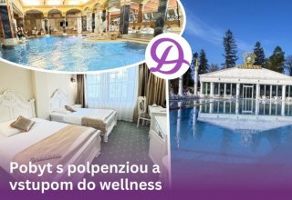 Zakwaterowanie z niepełnym wyżywieniem i dostępem do basenów termalnych, wellness i fitness 