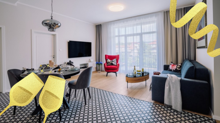 Najpopularniejsze noclegi w apartamentach w ekskluzywnym kompleksie willowym w sercu Turčianskich Teplic