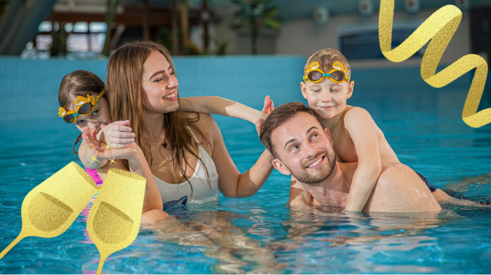 Urlop rodzinny na terenie parku wodnego z kolejkami linowymi, z karnetami narciarskimi i dostępem do basenów w cenie