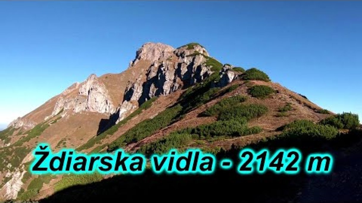 Belianské Tatry - Ždiarska vidla - 2142 m Autor: Benaziza Ben źródło: https://www.youtube.com/@benazizaben6567