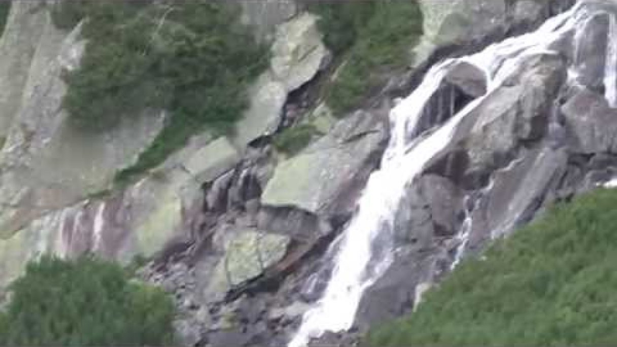 Vysoké Tatry - Batizovské pleso, vodopád Autor: bublinkajenda źródło: https://www.youtube.com/@bublinkajenda
