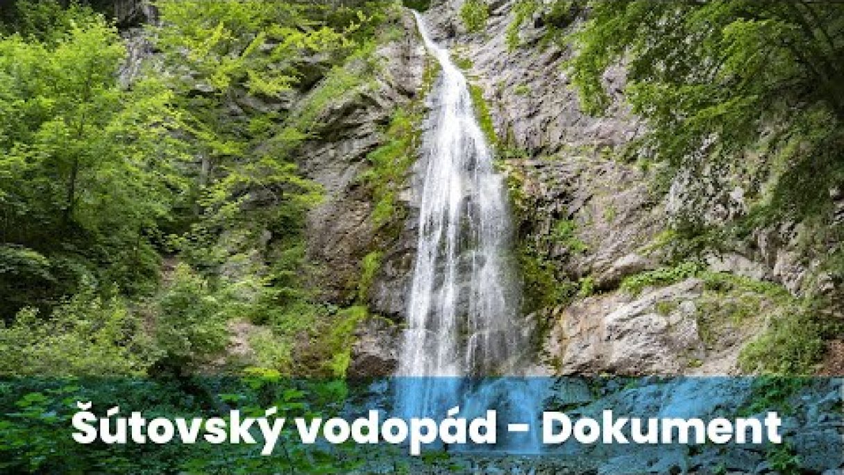 Šútovský vodopád - Cesta k vodopádu - 4K - Vyletik.eu Autor: Vyletik.eu źródło: https://www.youtube.com/@Vyletikeu