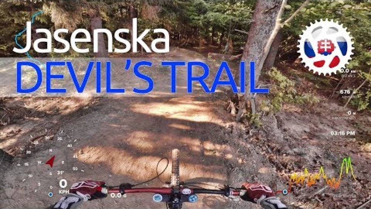 BIKEPARK Jasenska 2017 3. DEVIL'S TRAIL Prehliadka trate /s komentárom  @slovakbikeparks Autor: SlovakBikeparks źródło: https://www.youtube.com/@slovakbikeparks