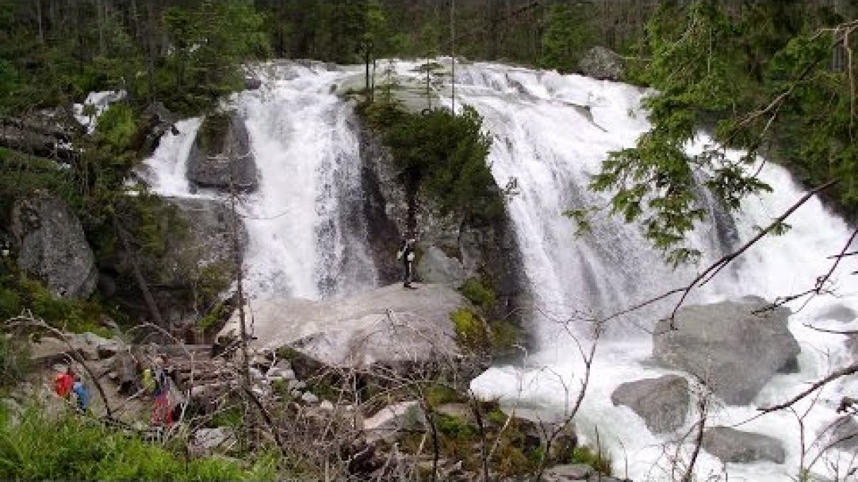 Slovensko 2014 - Vodopády Studeného potoka (Waterfalls, Tatras, Slovakia) Autor: Pavel Mareš źródło: https://www.youtube.com/@pavelmares1956