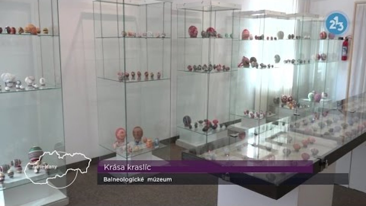 Krása kraslíc - Balneologické múzeum - reportáž Autor: Moja Kultúra źródło: https://www.youtube.com/@MojaKultura Krása kraslíc - Balneologické múzeum - reportáž Autor: Moja Kultúra źródło: https://www.youtube.com/@MojaKultura