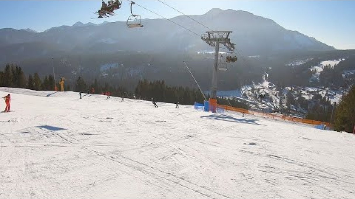 Oravice (Meander Ski) - Trasa 1-2 Niebieska - Czerwona - Niebieska, 4K, Gimbal, Narty Autor: Dariusz Bartoszewski źródło: https://www.youtube.com/@DariuszBartoszewski