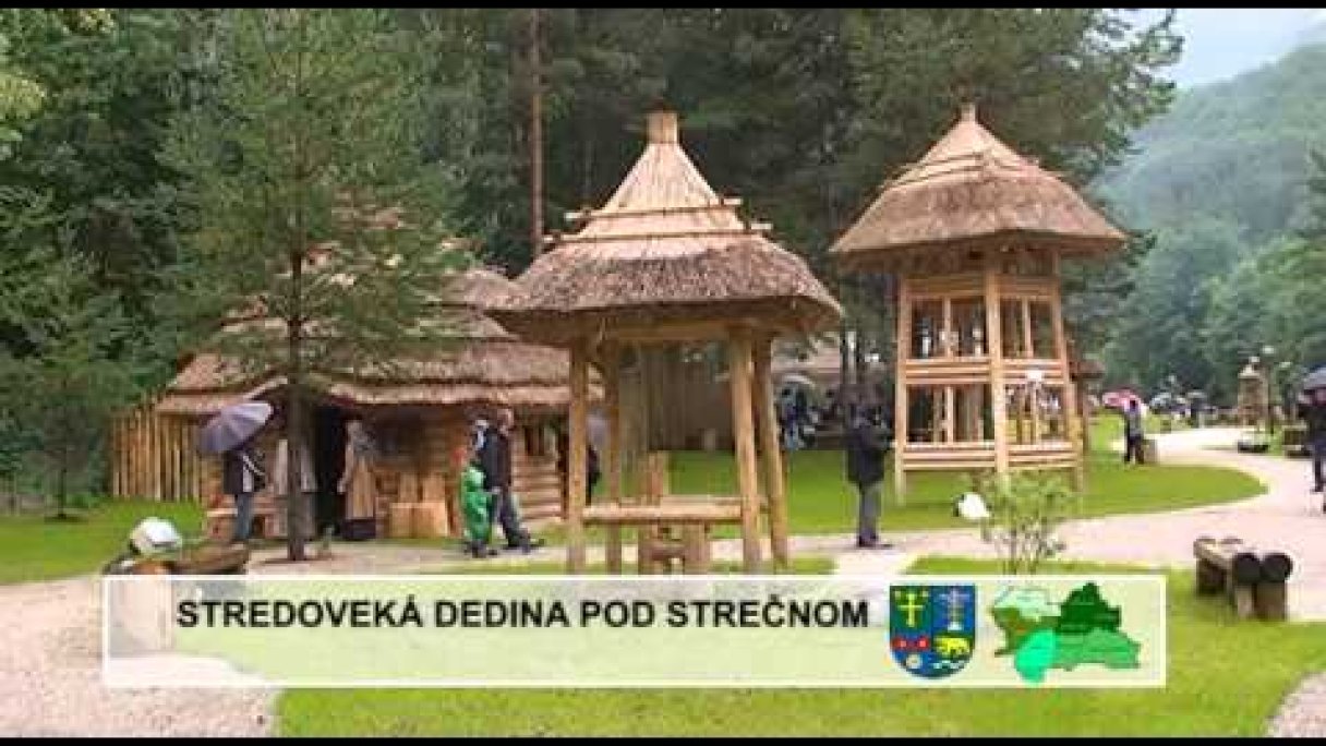 POD HRAD STREČNO SA VRÁTI STREDOVEK Autor: ŽILINSKÝ samosprávny kraj źródło: https://www.youtube.com/@MultiZSK