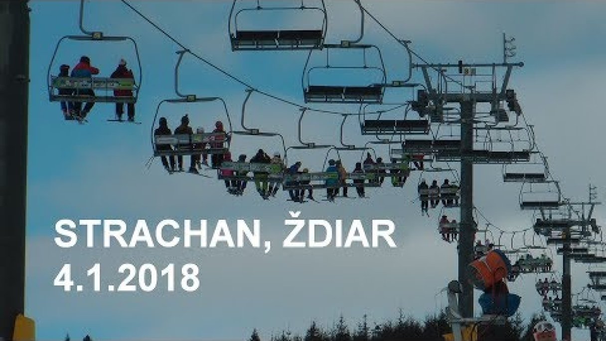 Lyžovačka Strachan, Ždiar, 4.1.2018 Autor: MSO Video źródło: https://www.youtube.com/@msovideo107