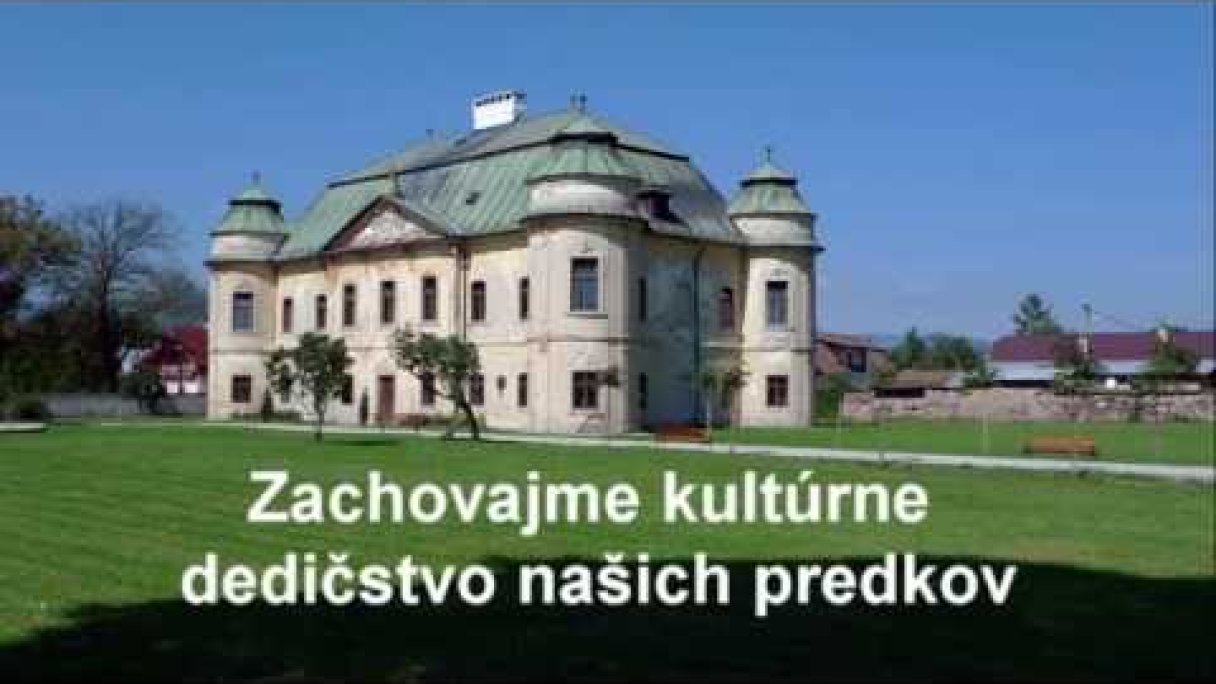 Barokový kaštieľ v Hronseku. Autor: Občianske združenie Garansek źródło: https://www.youtube.com/@obcianskezdruzeniegaransek4223