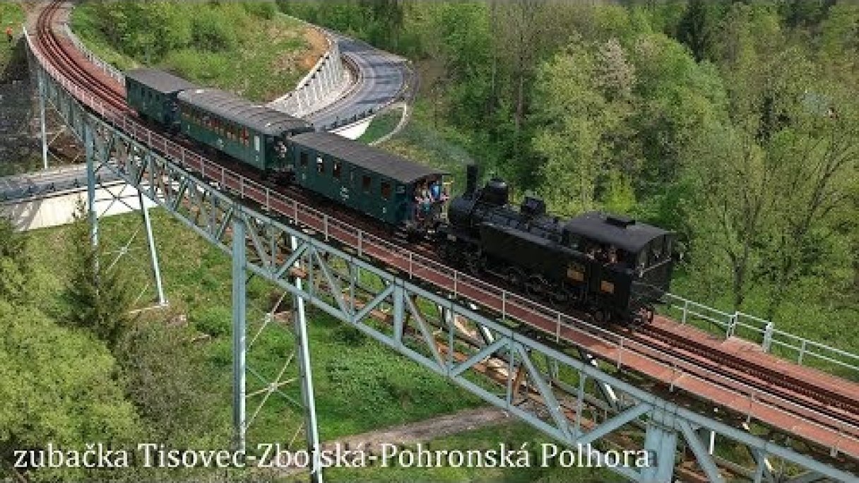 Zubačka Tisovec - Zbojská - Pohronská Polhora  30.04.2018 Autor: Emil Siska źródło: https://www.youtube.com/@EmilSiska