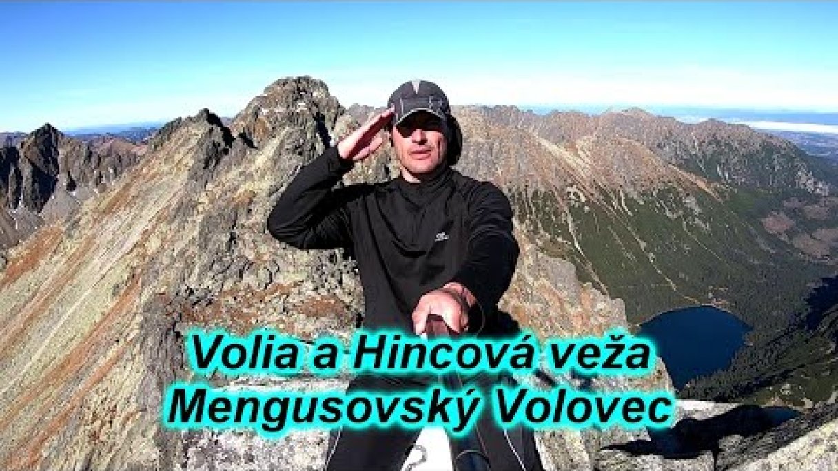 Vysoké Tatry - Volia veža - 2371 m, Hincova veža - 2377 m a Mengusovský Volovec - 2228 m Autor: Benaziza Ben źródło: https://www.youtube.com/@benazizaben6567