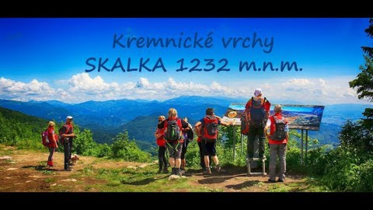 Kremnické vrchy - SKALKA 1232 m.n.m. Autor: Tomáš Grman  źródło: https://www.youtube.com/@hiking_tomas