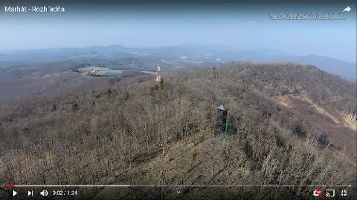 Marhát - Rozhľadňa Autor: SLOVENSKO ZHORA źródło: https://www.youtube.com/@SLOVENSKO-ZHORA