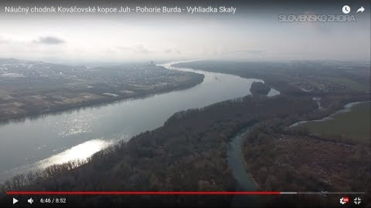 Náučný chodník Kováčovské kopce Juh - Pohorie Burda - Vyhliadka Skaly Autor: SLOVENSKO ZHORA źródło: https://www.youtube.com/@SLOVENSKO-ZHORA