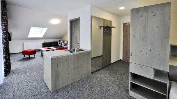 Jednospálňový apartmán podkrovie