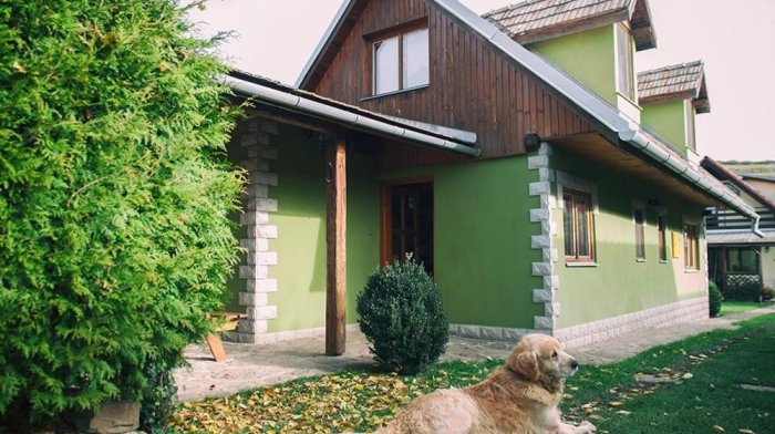Zelená chalúpka a domček Hrabušice