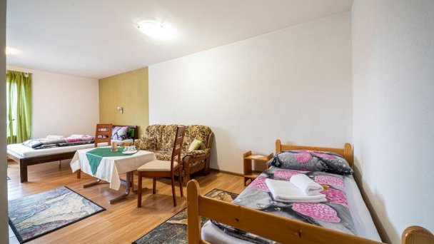 Trojlôžková izba s balkónom