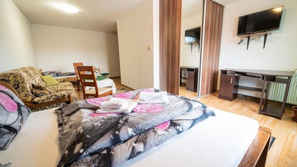 Trojlôžková izba s balkónom