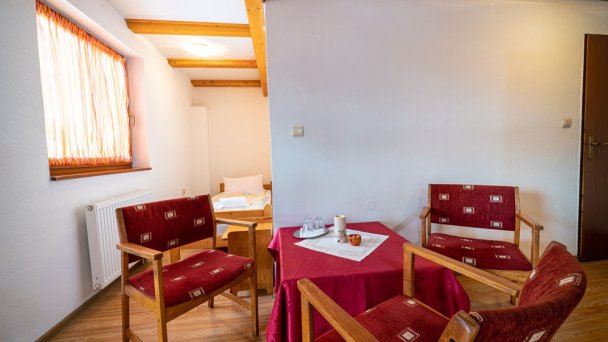 Trojlôžková izba s balkónom
