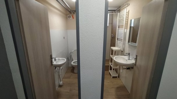 Spoločné sociálne zariadenie na prízemí