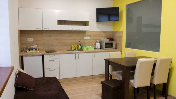 Žltý apartmán (Apartmán s 1 spálňou)