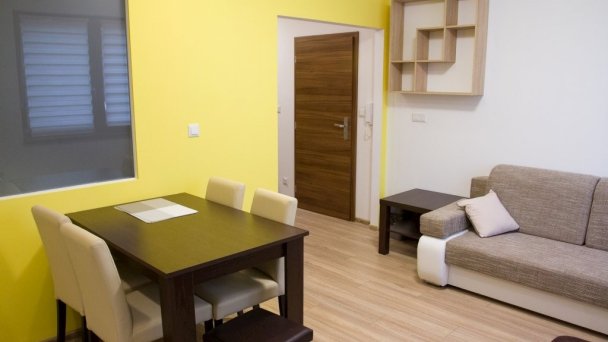 Žltý apartmán (Apartmán s 1 spálňou)