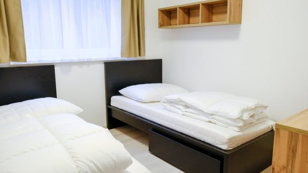 8-lôžkový apartmán (Apartmán s 3 spálňami) - Spojený apartmán č.5