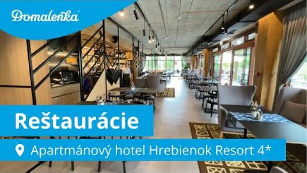 Apartmánový hotel Hrebienok Resort 4*: Reštaurácie Autor: Domalenka predtým Sorger źródło: https://www.youtube.com/@domalenka