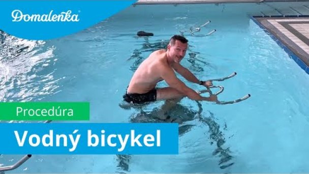 Procedúry v Kúpeľoch Piešťany: Vodný bicykel Autor: Domalenka predtým Sorger źródło: https://www.youtube.com/@domalenka