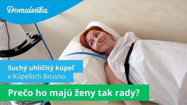 Procedúry v Kúpeľoch Brusno: Suchý uhličitý kúpeľ Autor: Domalenka predtým Sorger źródło: https://www.youtube.com/@domalenka