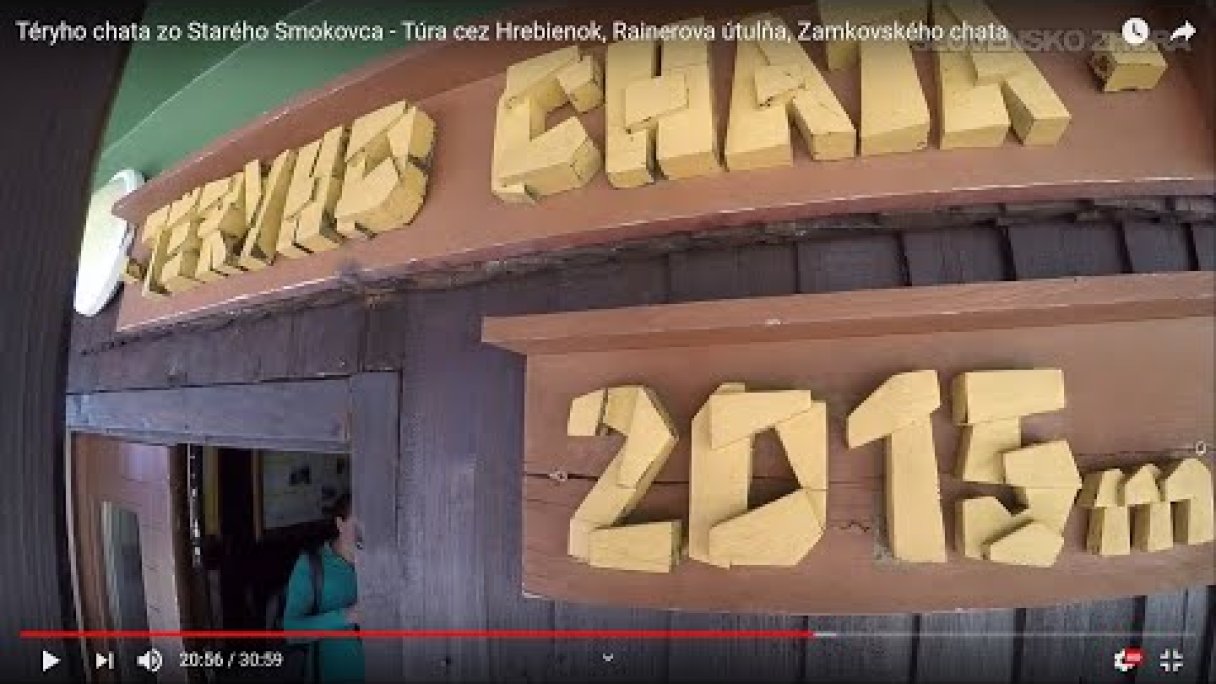 Téryho chata zo Starého Smokovca - Túra cez Hrebienok, Rainerova útulňa, Zamkovského chata Autor: SLOVENSKO ZHORA źródło: https://www.youtube.com/@SLOVENSKO-ZHORA